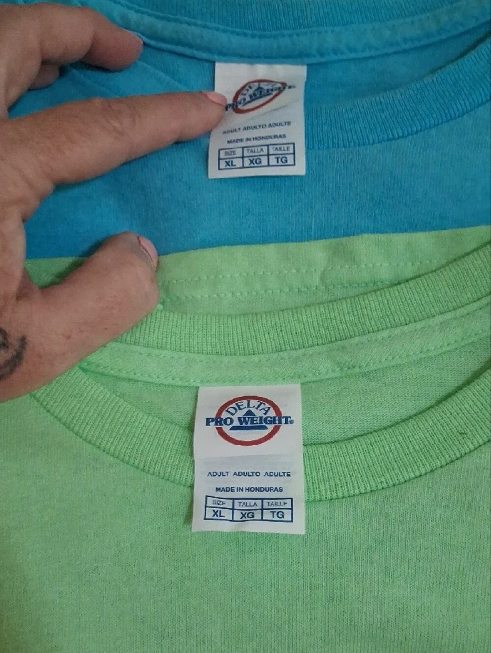 Delta Kids' Turquoise and Lime Graphic Tees - Mossy Oak Fishing & Bone Collector